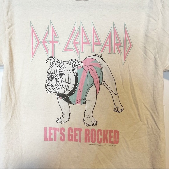 Def Leppard the vinyl icons graphic tee shirt. - Picture 2 of 4